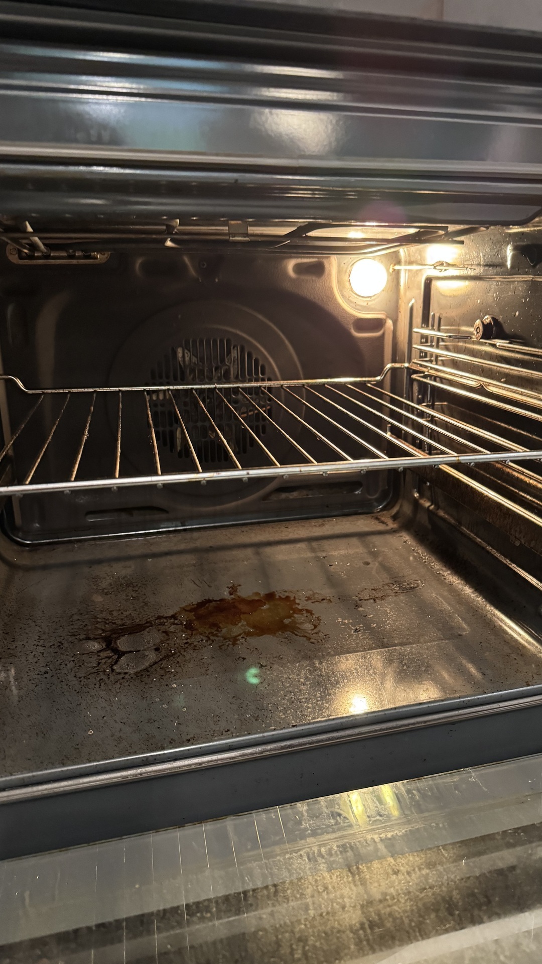 Before photo for Limpieza de horno