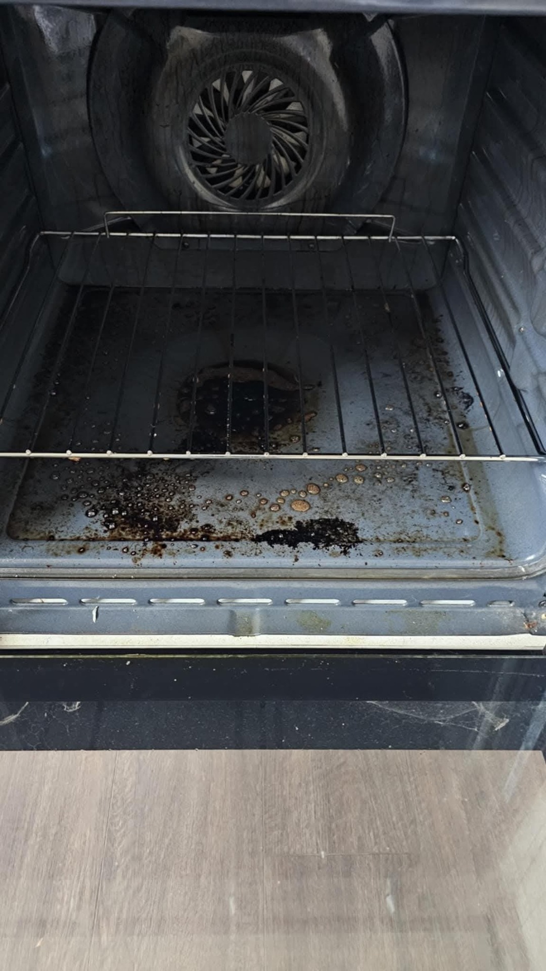 Before photo for Limpieza de horno